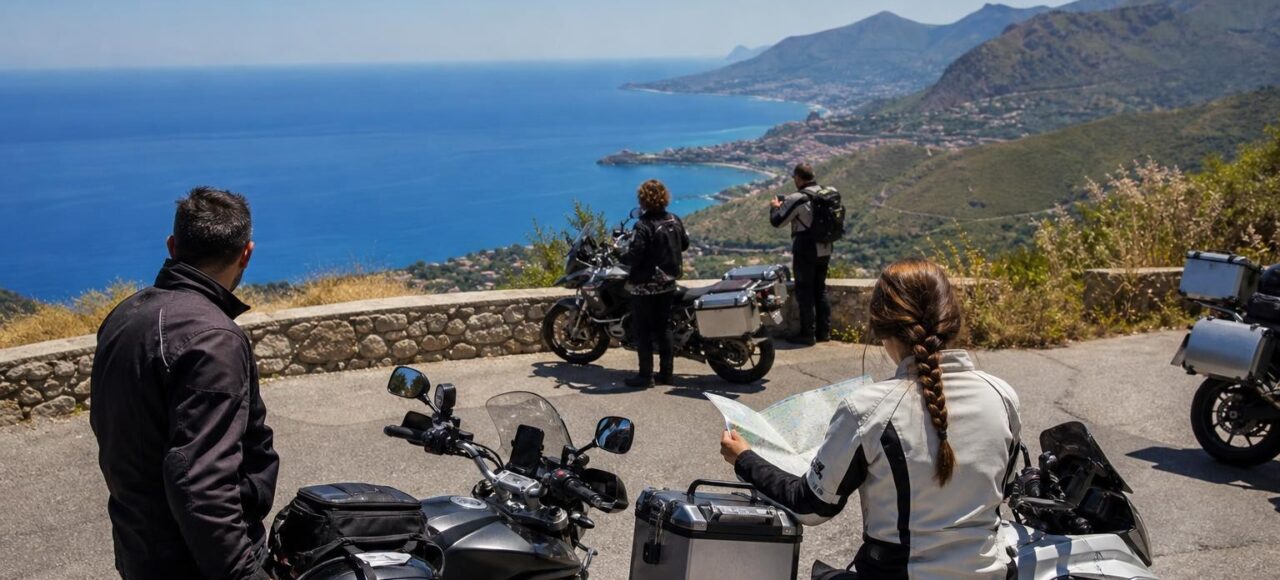 Viaggiare in moto da soli in Sicilia: consigli per pianificare il viaggio