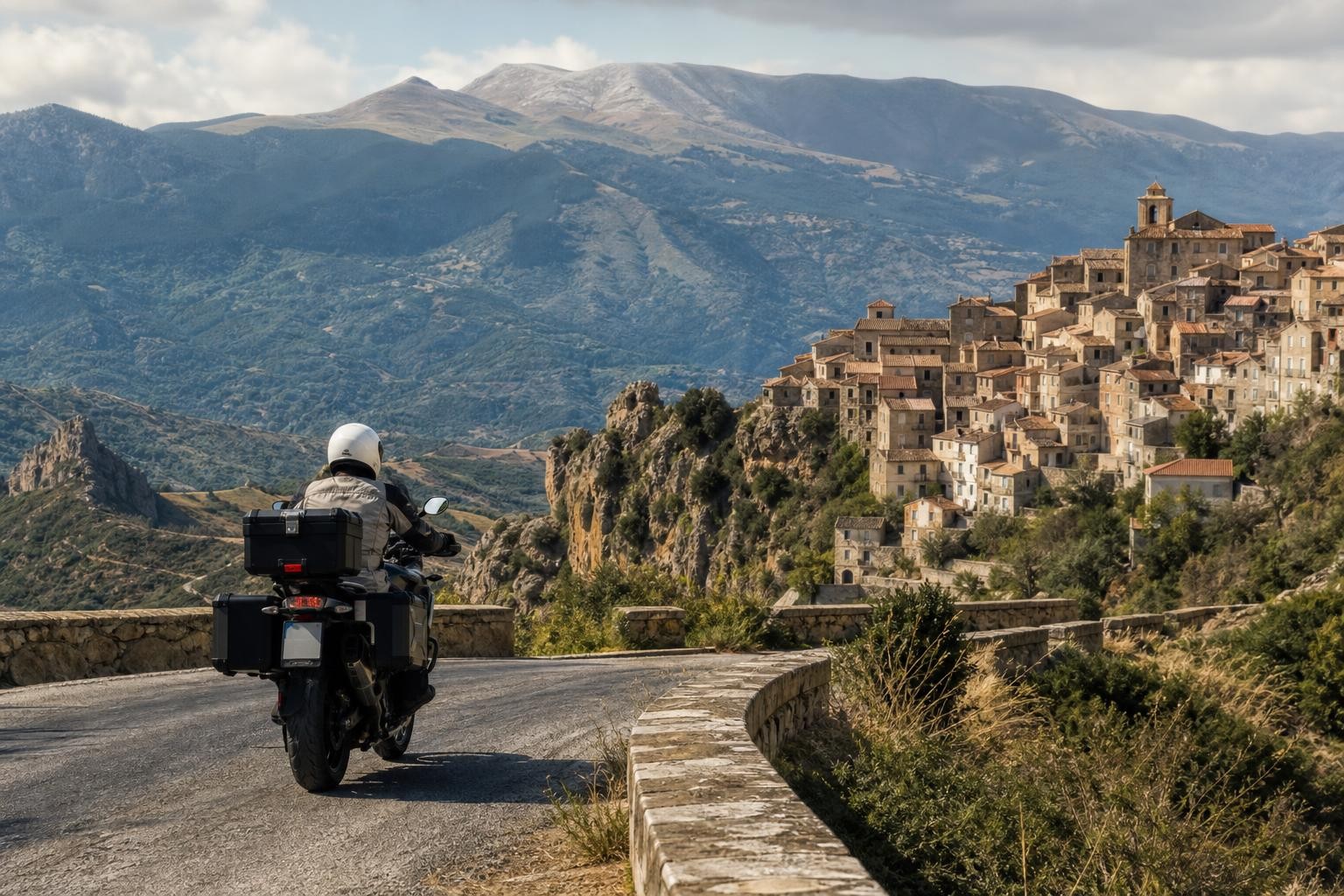 Itinerario in moto nelle Madonie: borghi e paesaggi da vivere con calma