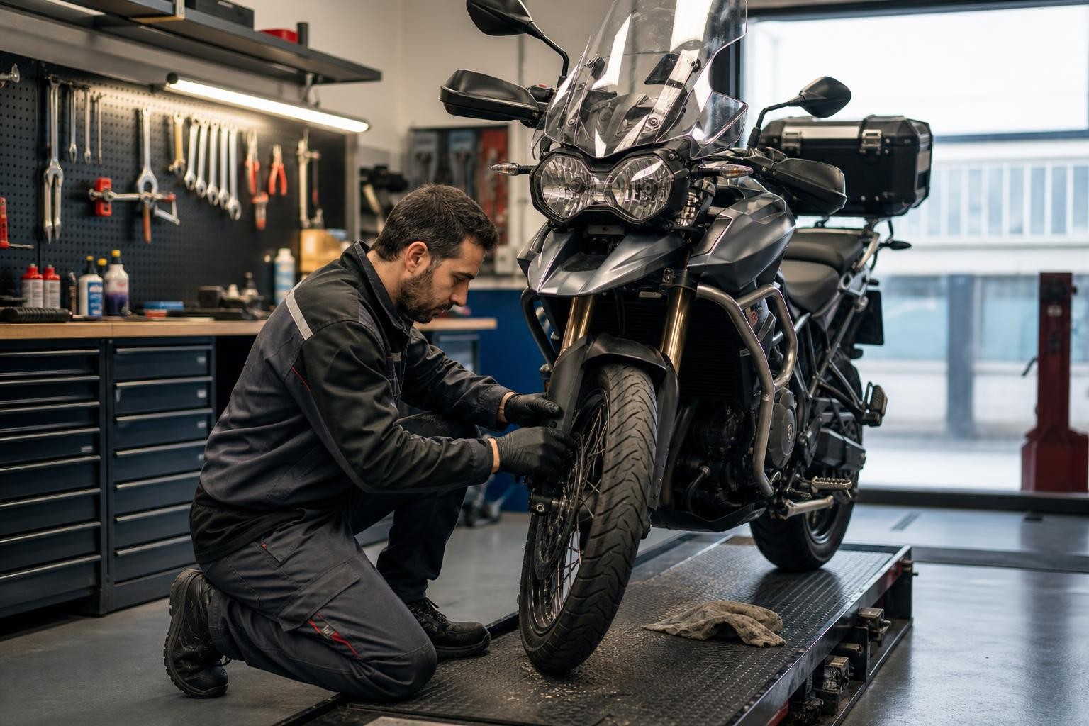 Controlli della moto prima di un viaggio in Sicilia: cosa verificare prima di partire
