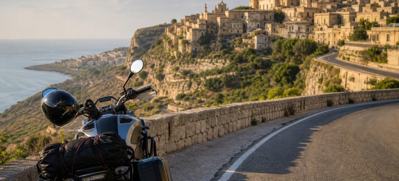Itinerario in moto nella Sicilia sud-orientale: barocco, paesaggi e viaggio lento